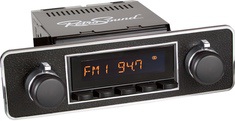 Euro-Auto Radio's Zwart/Chrome