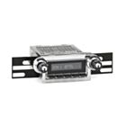 RetroSound Radio voor 64-66 Ford Thunderbird, Chrome met Zwarte Drukknoppen
