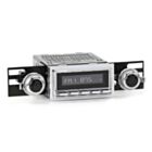 RetroSound Radio voor 68-71 Ford Torino - Ranchero, Chrome met Chrome Drukknoppen