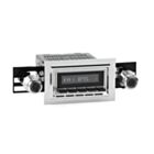 RetroSound Radio voor 68-79 Ford F-Series Pick Up, Chrome met Zwarte Drukknoppen