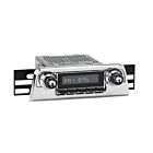 RetroSound Radio voor 61-63 Ford Thunderbird, Chrome met Zwarte Drukknoppen