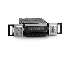 RetroSound Redondo Radio, Thumb Roller met Zwarte Drukknoppen, voor 1968-70 Mopar (zie Omschrijving) (Motor-6)