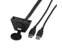 USB- USB-C Poort, Zwart